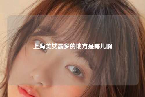 上海美女最多的地方是哪儿啊