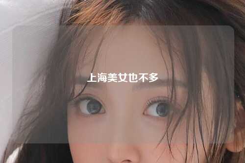 上海美女也不多