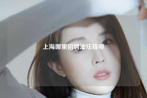 上海哪里招聘油压技师